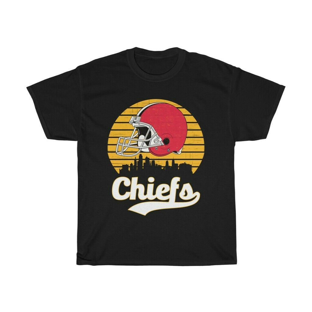 Áo Thun Cotton Unisex In Logo Đội Tuyển Bóng Đá Thành Phố Kansas
