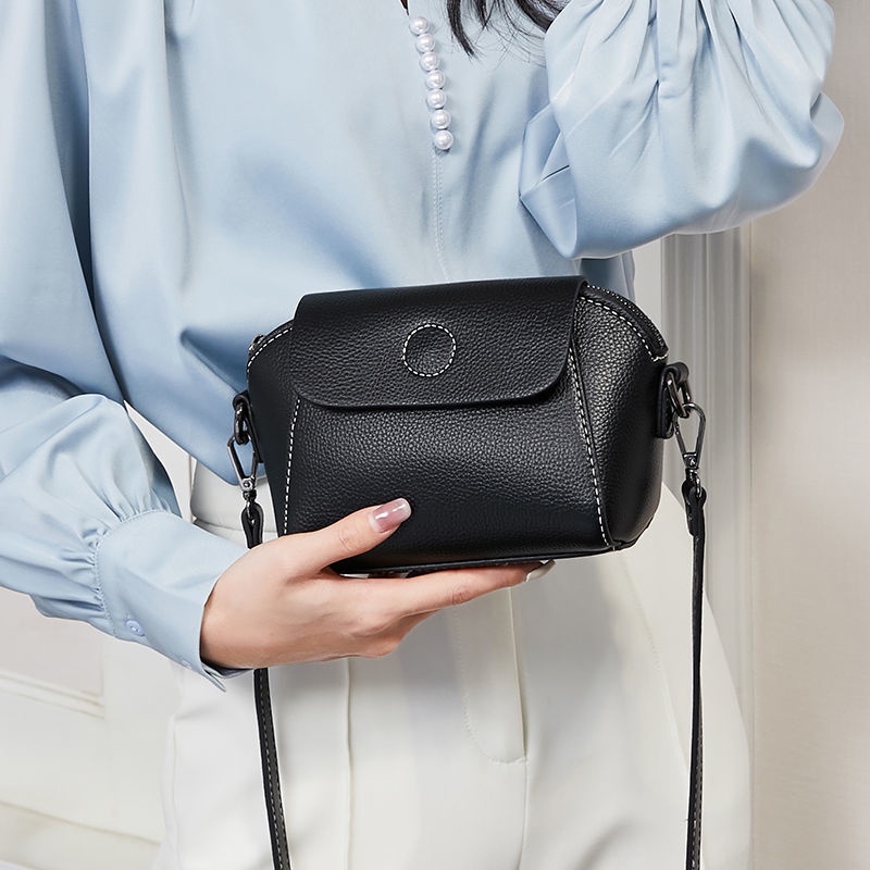 Túi Đeo Chéo Da Bò Thật Cỡ Nhỏ Thời Trang Nữ Sành Điệu