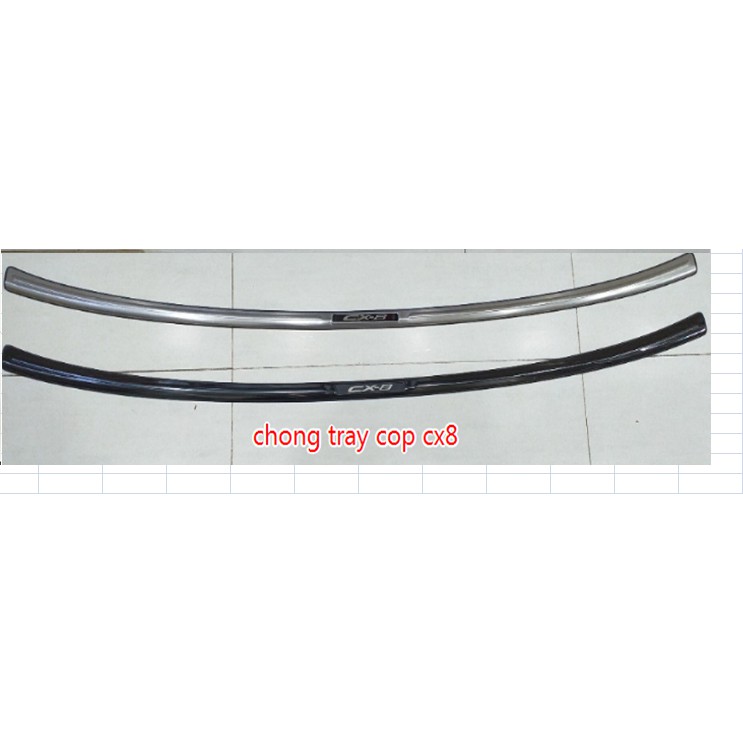 Chống trầy cốp trong và ngoài mazda cx8 mẫu titan