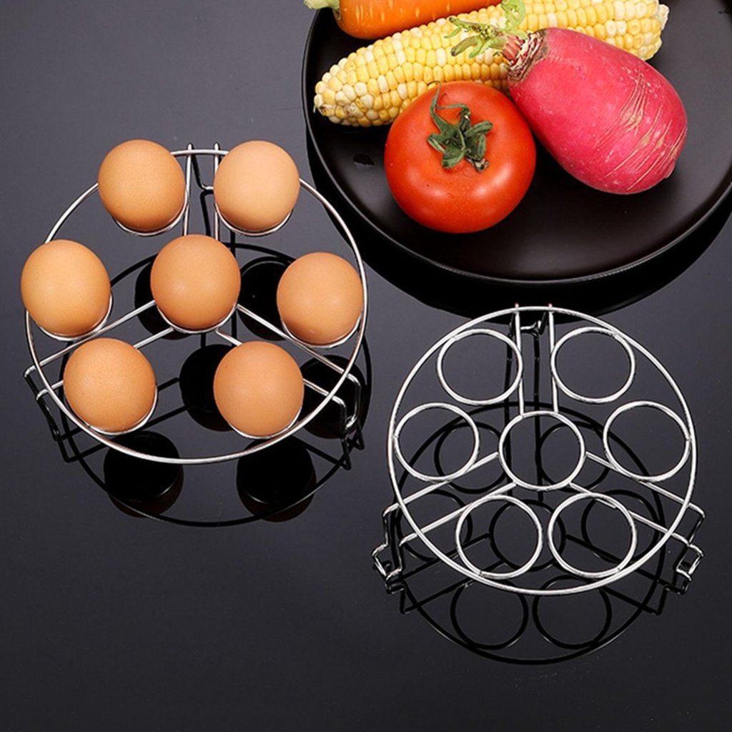 Giá Đỡ Hấp Trứng Bằng Thép Không Gỉ Bền Chịu Nhiệt Cho Nhà Bếp