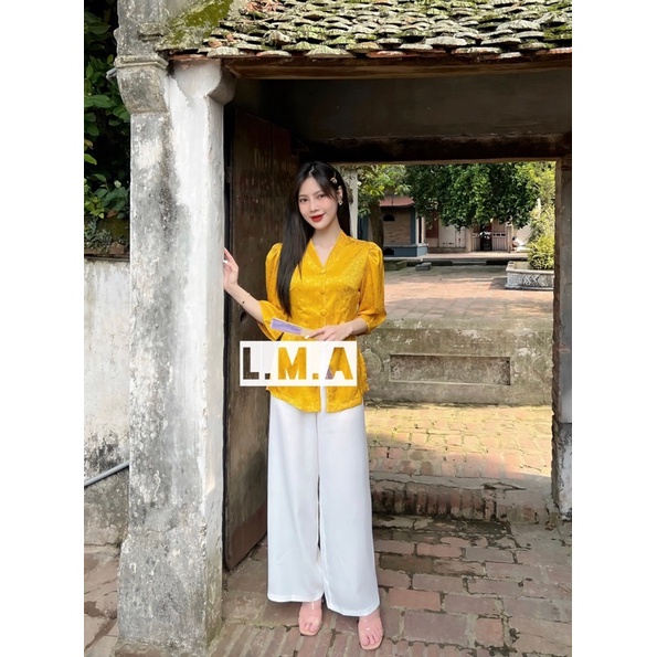 Bộ lam đi chùa cổ tàu nữ, bộ đi chùa bà ba cổ tàu dành cho nữ