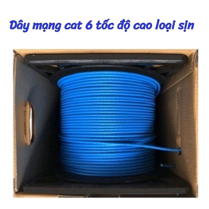 DÂY MẠNG CAT 6 TỐC ĐỘ CAO LOẠI TỐT LÕI ĐỒNG