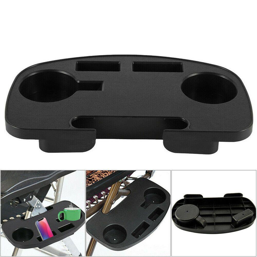 Set 1 / 2 Giá Đỡ Cốc Nước Gắn Ghế Ngồi Bãi Biển Gấp Gọn Tiện Lợi