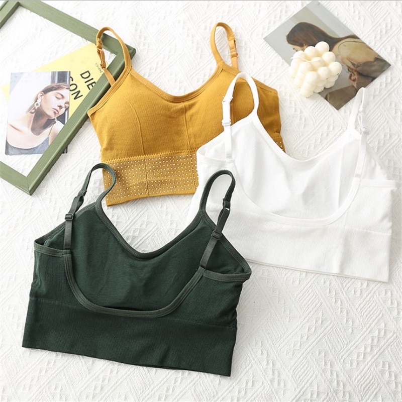♥️ Áo Lót Nữ ♥️ Áo Bra Thể Thao Đính Dá Sang Và Năng Động Bralette