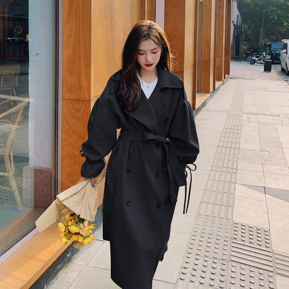 Áo Khoác Gió Thiết Kế Mới Thời Trang Theo Phong Cách Anh Dành Cho Nữ