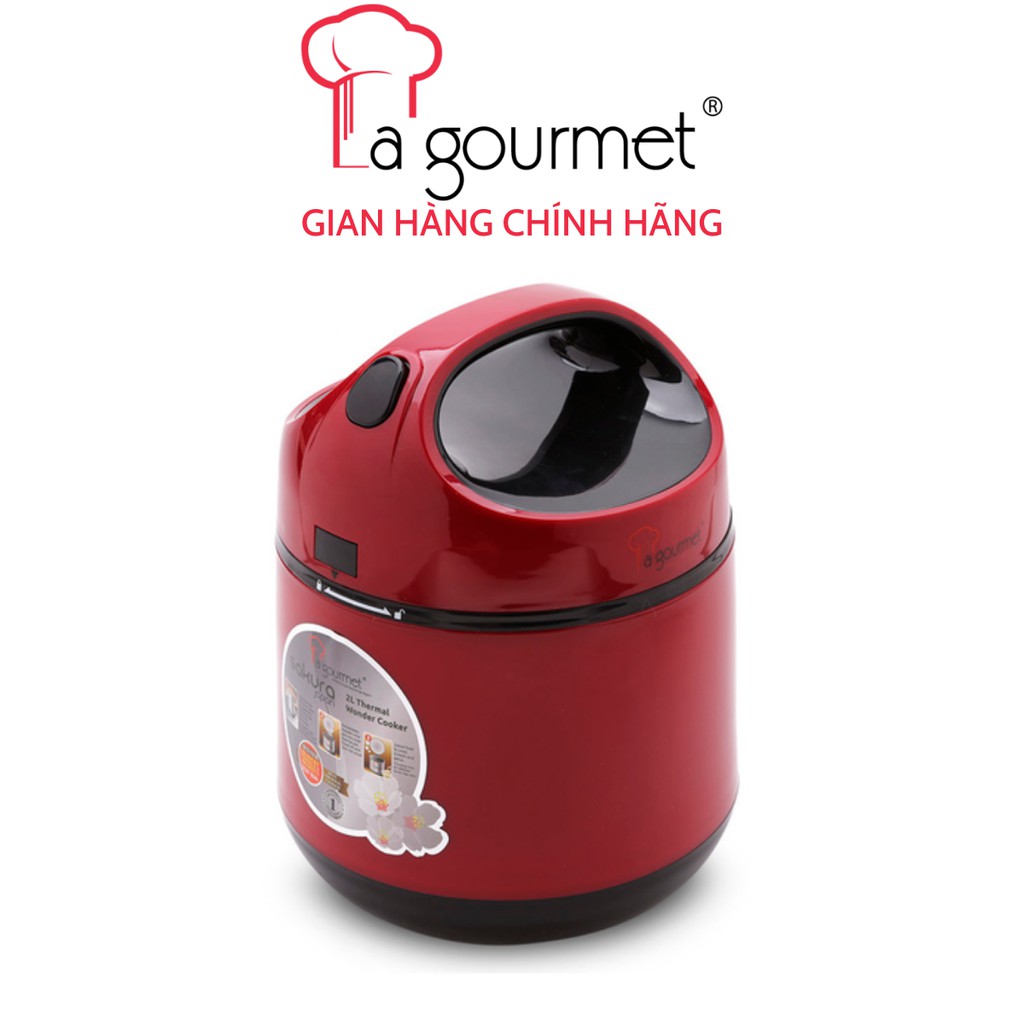 [CHÍNH HÃNG] Nồi ủ chân không Lagourmet 2L - Thương hiệu Mỹ - Hàng chính hãng bảo hành 12 tháng (Ảnh thật)