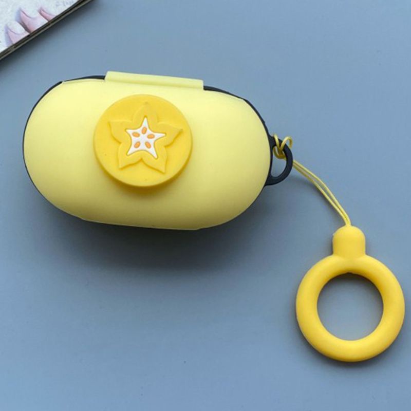 Vỏ Bảo Vệ Hộp Sạc Tai Nghe Buds / Buds + Họa Tiết Trái Cây Bằng Silicone