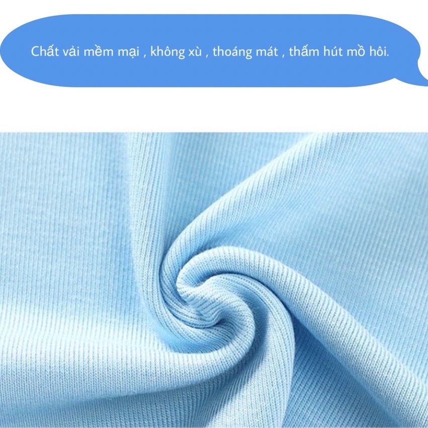 Áo Ba Lỗ Cho Bé NyNy Baby, Áo Thun Mùa Hè Mềm Mịn Mát Cho Bé Trai Bé Gái Từ 1 Đến 6 Tuổi ( 8 - 24Kg )