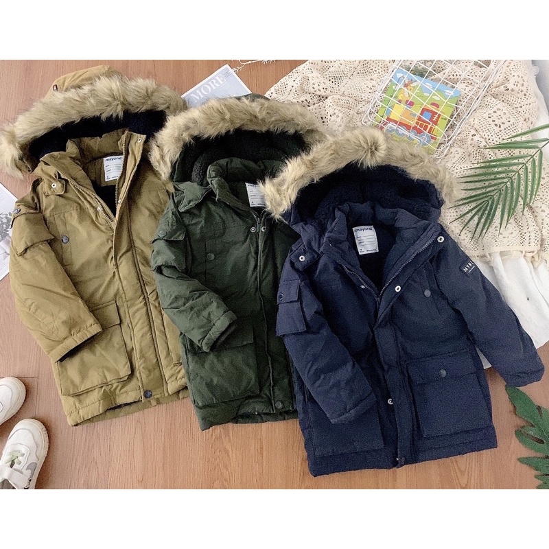 Áo khoác Parka Mayoral xuất xịn bé trai bé gái