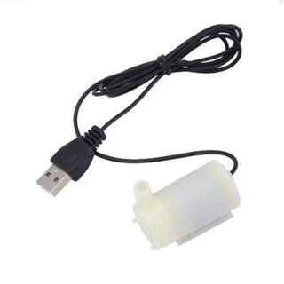 1 Máy Bơm Nước Chìm Mini Màu Trắng Cổng Usb 5v