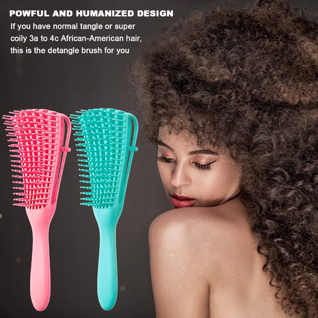 Massage Scalp Hair Brushes / Women Detangle Hair Hairbrush / Detangler Comb for Natural,Curly,Straight,Wet or Dry Hair