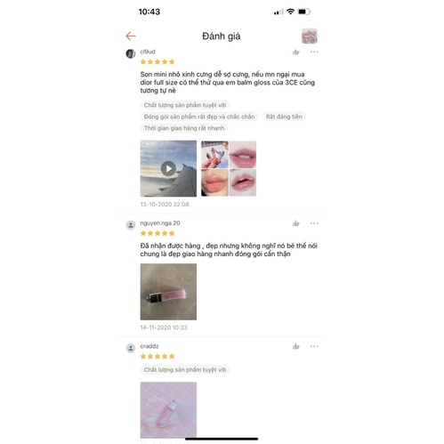 Son dưỡng Dior Addict Lip Maximizer 001 unbox