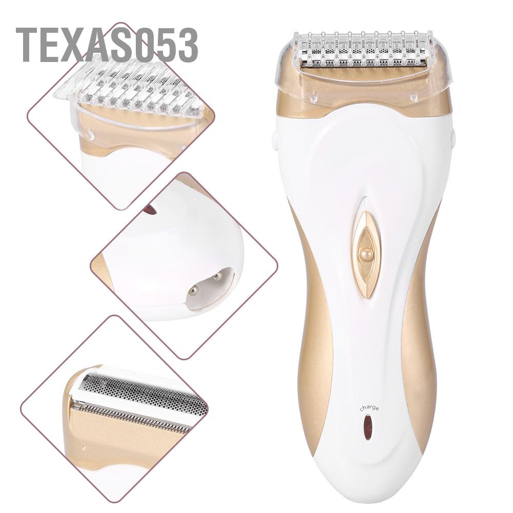 [Hàng mới về] Kemei KM-3518 Máy tẩy lông điện có thể sạc lại cho nữ【Texas053】