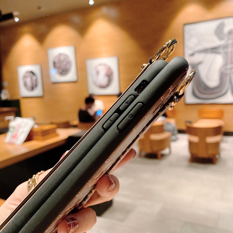 Ốp Điện Thoại Hình Mặt Cười Có Dây Đeo Cổ Tay Cho OPPO A16 A16K A95 A36 A76 A74 A71 A57 A39 A37 A83 A37 F9 F11 Pro F1s F7 F5