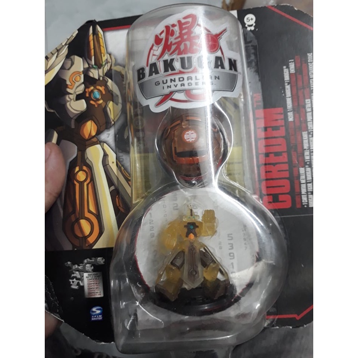 Đồ chơi bakugan chính hãng,bakugan battle brawlers, naga, gearm, coredom clear mới 100%