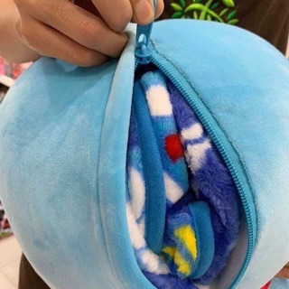 Gối mền Doraemon ôm bánh rán 2in1
