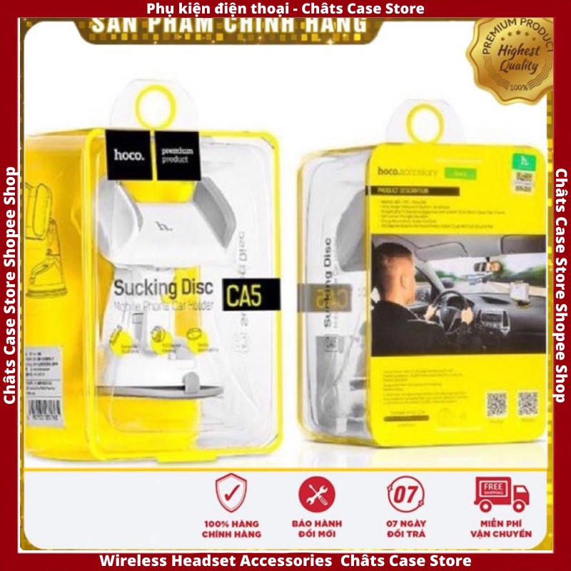 [Freeship- Chính Hãng] GIÁ ĐỠ ĐIỆN THOẠI Trên Ô Tô HOCO CA5 Hàng Chính Hãng- Bảo Hành 12 Tháng- Châts case store