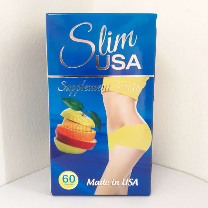 Viên uống giảm cân an toàn Slim USA 60 viên