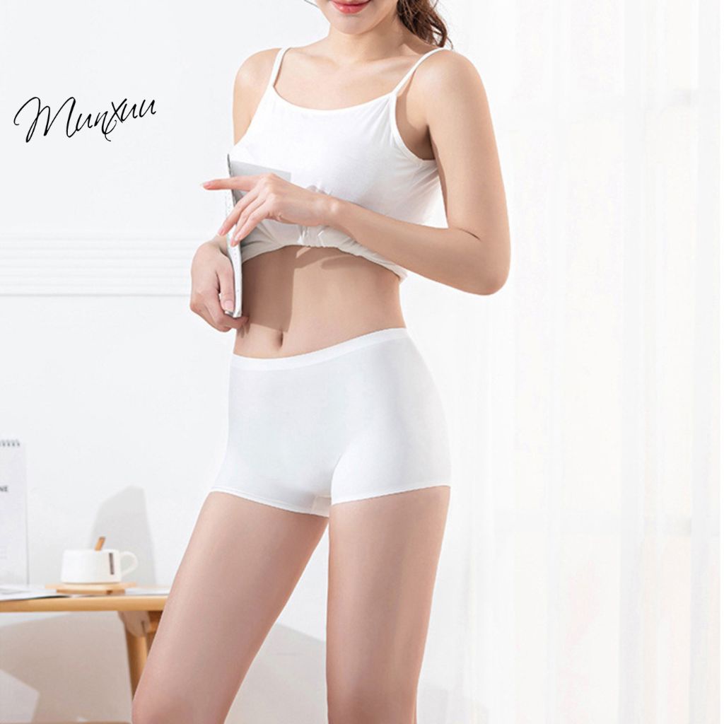 Quần mặc váy MUNXUU vải su đúc mát lạnh co dãn thoáng khí - QV02