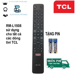 REMOTE ĐIỀU KHIỂN TIVI TCL SMART RM-L1508 CHO TẤT CẢ CÁC DÒNG TIVI TCL-Điện tử Alex-tặng kèm pin
