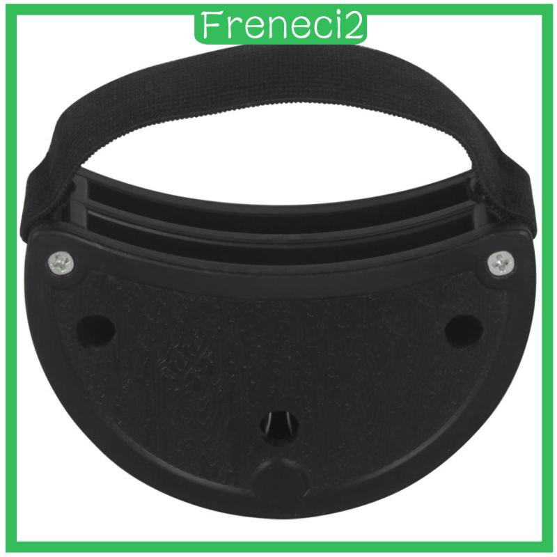 [FRENECI2] Foot Tambourine with Double Row Metal Jingles Music Band Accompaniment