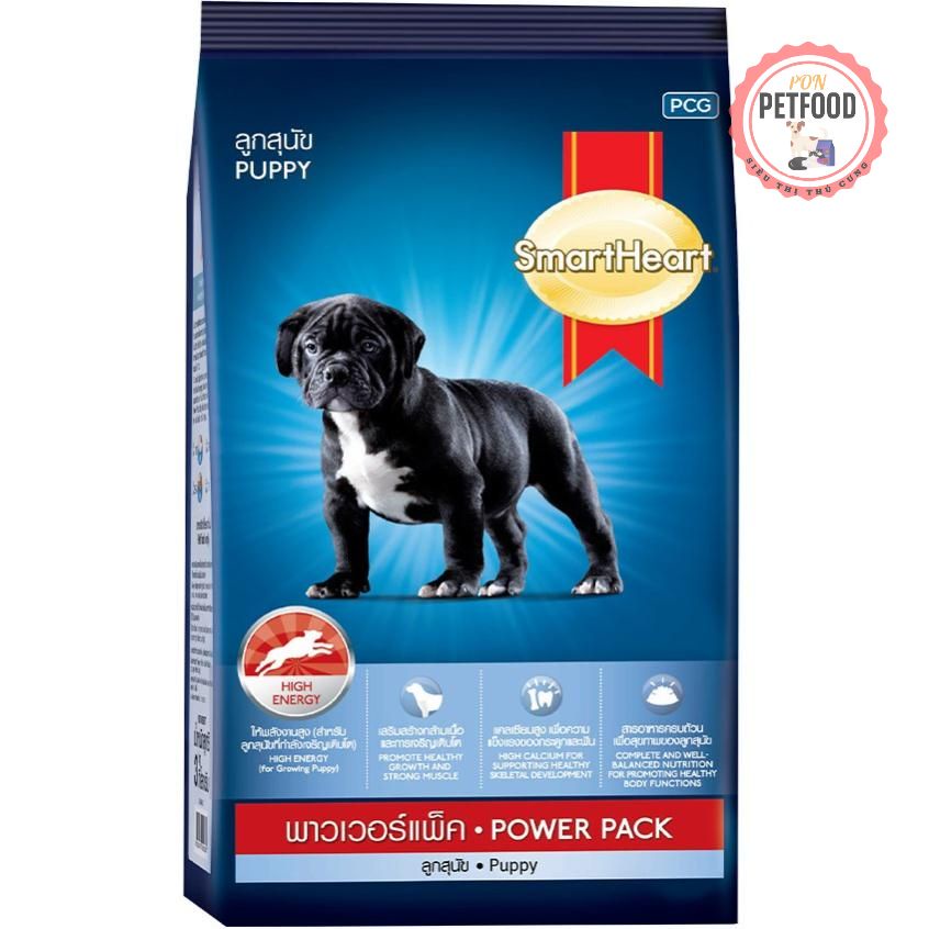 THỨC ĂN CHÓ SMARTHEART POWER PACK 10KG