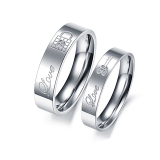 Nhẫn cặp tình nhân love n164 - winz.vn