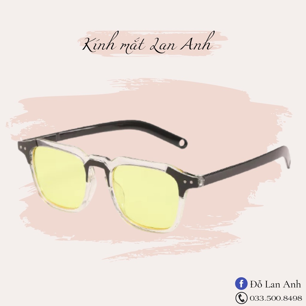 Kính Mát Nam Nữ Mắt Vuông, Phong Cách Unisex, Màu Sắc Thời Trang - LAV007
