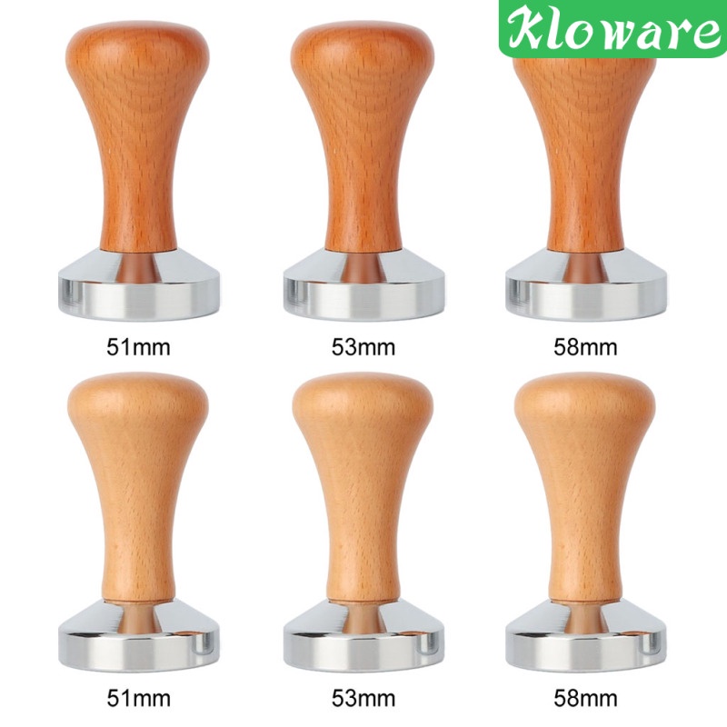[Kloware] Máy Pha Cà Phê Espresso Cán Gỗ Thiết Thực