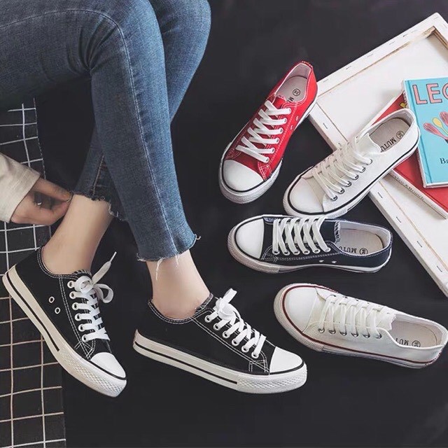 Giày thể thao vải cv xinh xắn