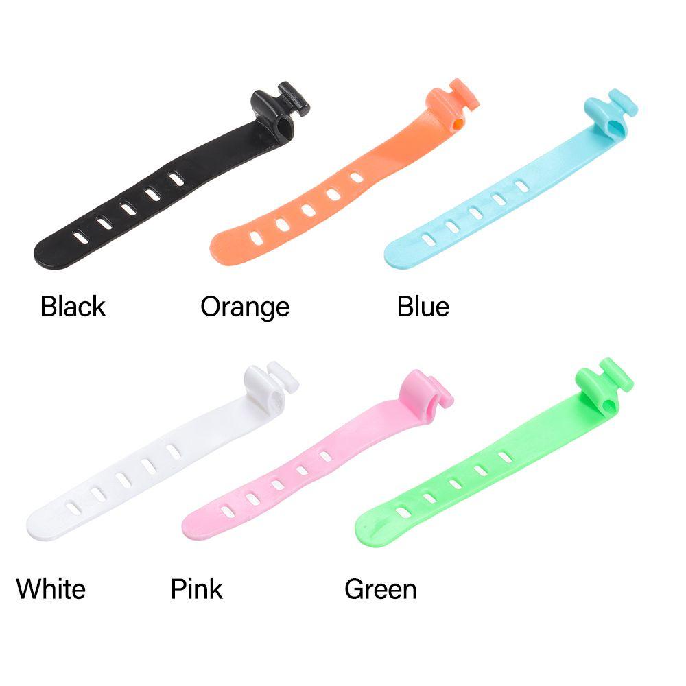 Bộ 5 Dây Quấn Dây Cáp 5 Lỗ Bằng Silicone Tiện Dụng