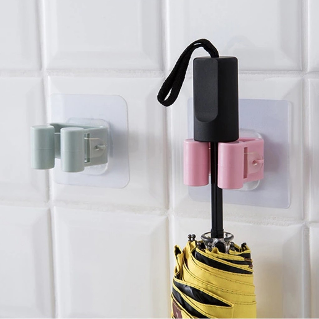 [Mã LIFE1003ALL giảm 10% đơn 50K] kẹp chổi, kẹp giữ đồ dán tường