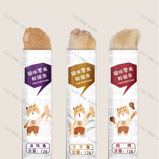 SÚP THƯỞNG CHO MÈO RTK XIANMAO 12G (SNACK MÈO) - THỨC ĂN MÈO DINH DƯỠNG