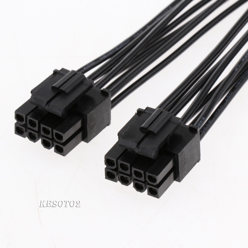 Dây Cáp Nối Dài Nguồn Bo Mạch Chủ CPU 8 Pin Sang 8 (4 + 4) 20cm