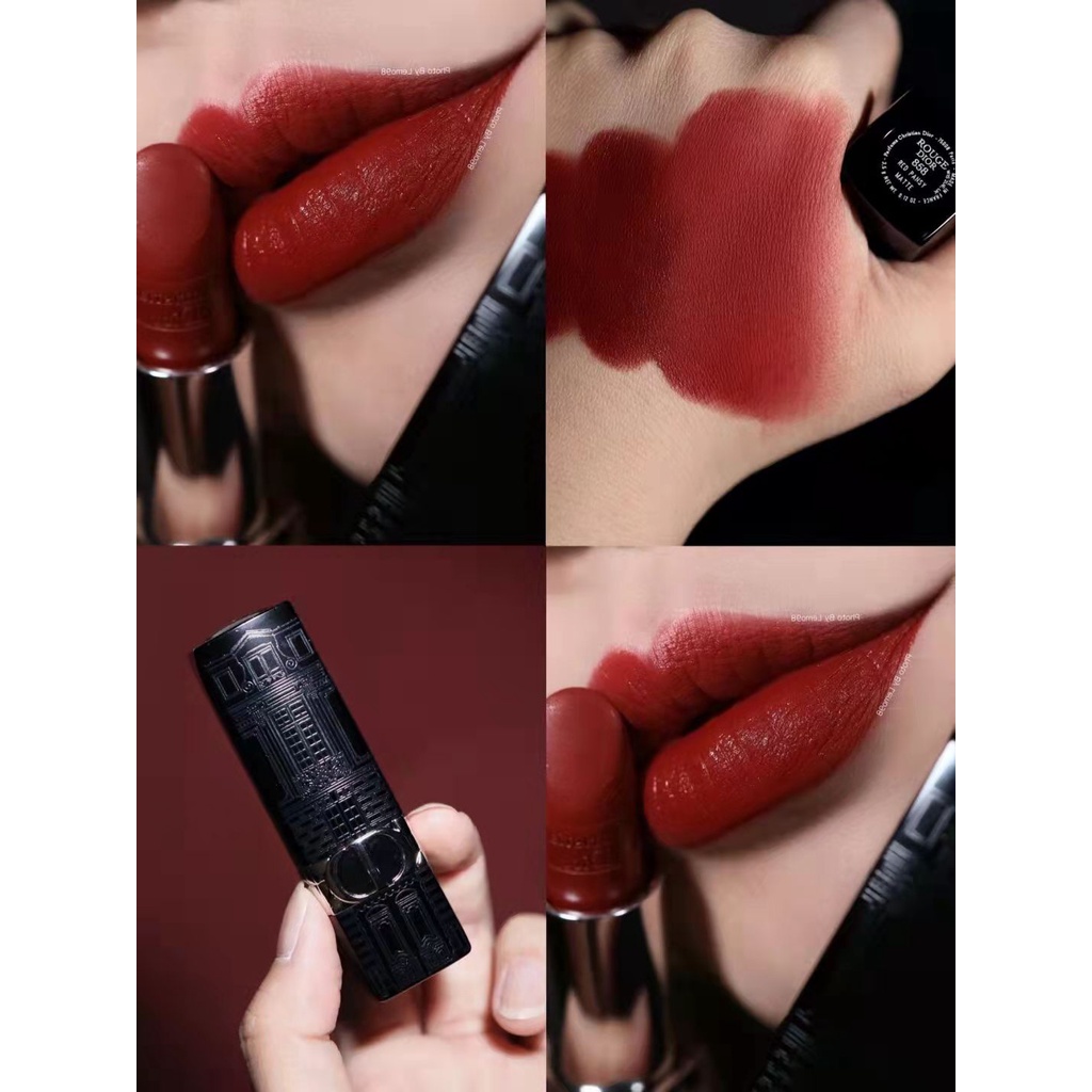 Son môi Dior 2021 phiên bản giới hạn chủ đề Giáng Sinh đẹp mắt