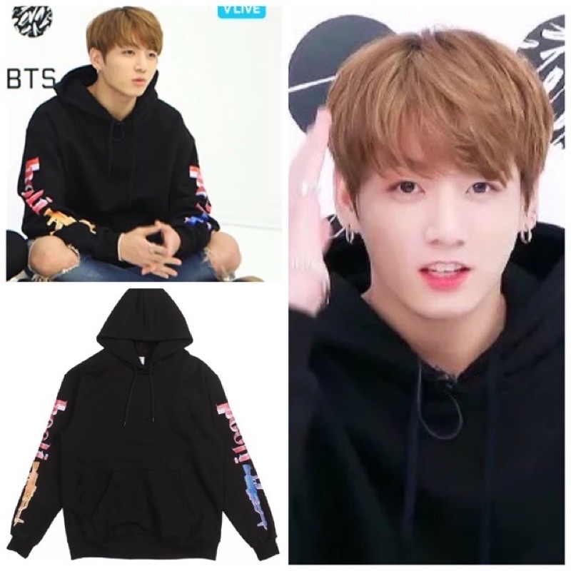 Áo Hoodie thời trang thu đông JK BTS