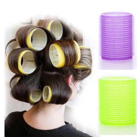 [Hàng mới về] Set 6 lô uốn tóc tự dính tiện lợi