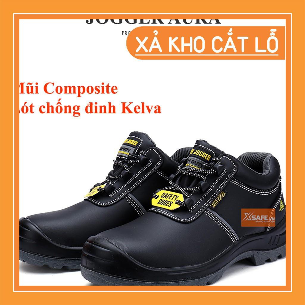 [Giảm 50%]  GIÀY BẢO HỘ LAO ĐỘNG CAO CẤP SAFETY JOGGER BESTRUN TIÊU CHUẨN S3 - LOẠI THẤP CỔ - TẶNG KÈM BO CHÂN