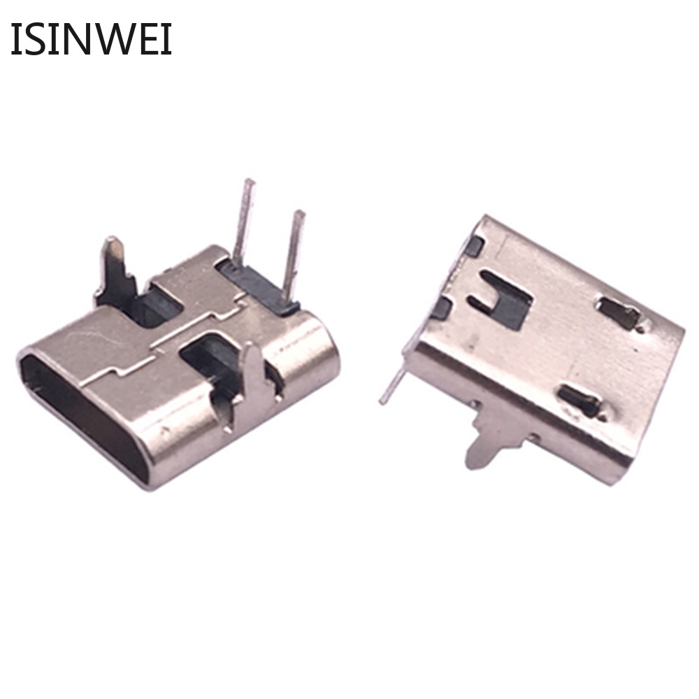 Set 100 Phích Cắm 2 Chấu Micro USB 2P Mike 2PIN V8 Chuyên Dụng Cho Điện Thoại Android