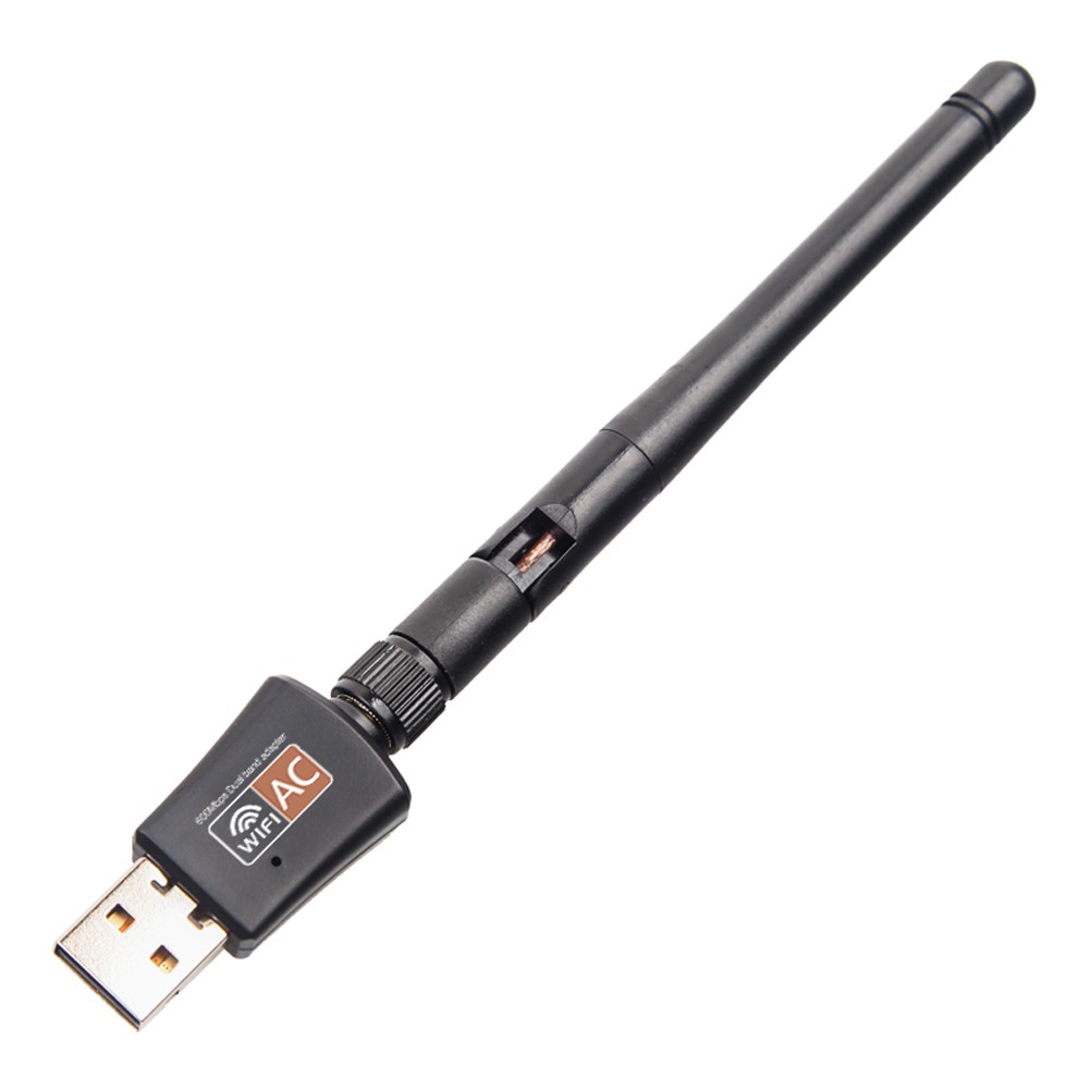 【Rememberme】600Mbps Dual Band 5GHz Wireless Lan USB PC WiFi Adapter w/ Antenna 802.11AC | WebRaoVat - webraovat.net.vn