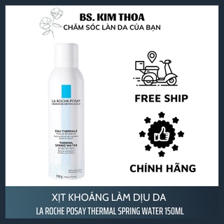 [CHÍNH HÃNG] Xịt khoáng da nhạy cảm La Roche Posay Thermal Spring Water 150ml