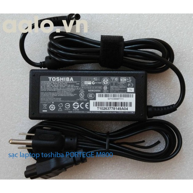 sạc laptop toshiba PORTEGE M800