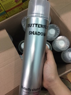 Keo xịt tóc nam nữ Butterfly Shadow 600ml