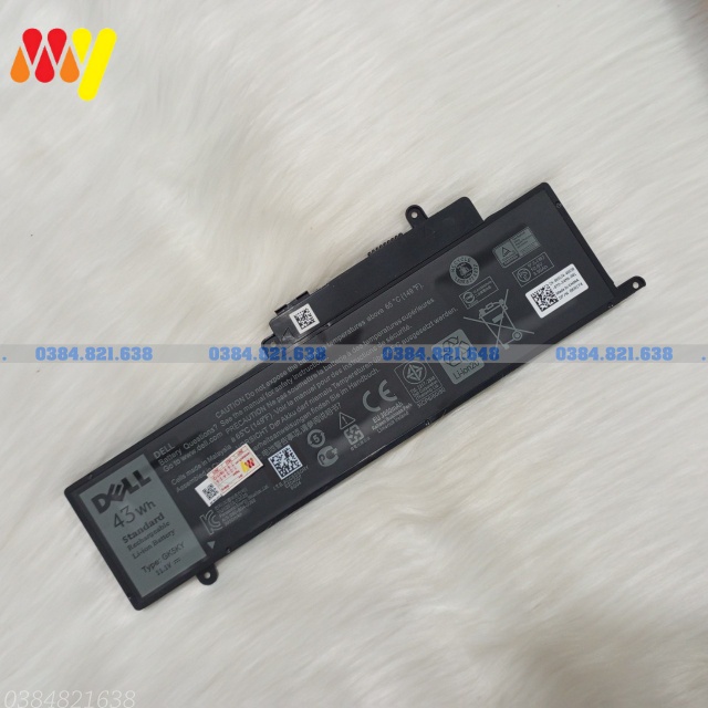 Pin laptop Dell Inspiron 11 3147 3148 3152 3490 13 7347 7348 7352 P20T 0WF28 GK5KY 43Wh ZIN New 100%. Bảo hành toàn quốc