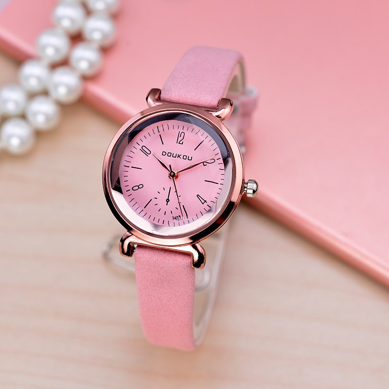 Đồng Hồ Nữ DOUKOU 71117 Dây Da Lộn Cao Cấp, Thiết Kế Mặt tròn Thời Trang,Năng Động - HÀNG CHÍNH HÃNG [CÓ VIDEO_ẢNH THẬT] | BigBuy360 - bigbuy360.vn