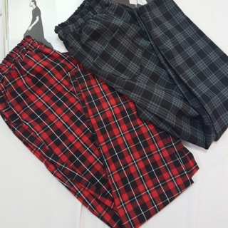 Quần baggy caro