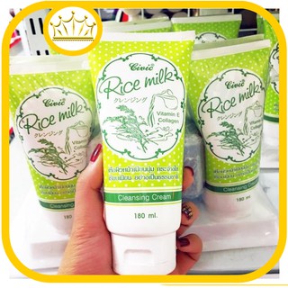 Sữa rửa mặt gạo Civic Rice milk Thái Lan 180ml