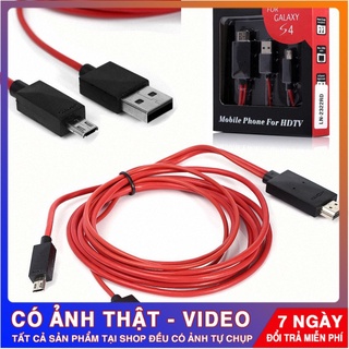 [Mã ELHACE giảm 4% đơn 300K] [Android] Cáp HDMI Kết Nối Điện Thoại Với Tivi FullHD |Luxury