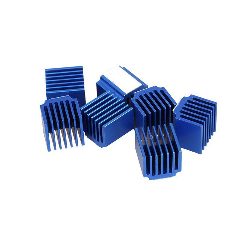 3D Printer Parts 4pcs Stepper Motor Driver Heat sinks Cooling Block Heatsink for TMC2100 8729 DRV8825 Drive Modules