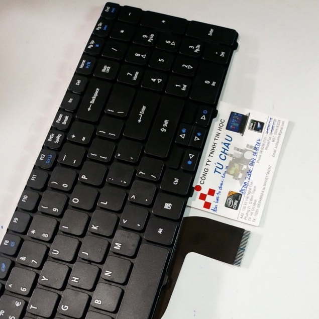 Bàn phím Laptop Acer 5810, 5740, 5738, E1-521, E1-571 (Số rời - Dể gắn)